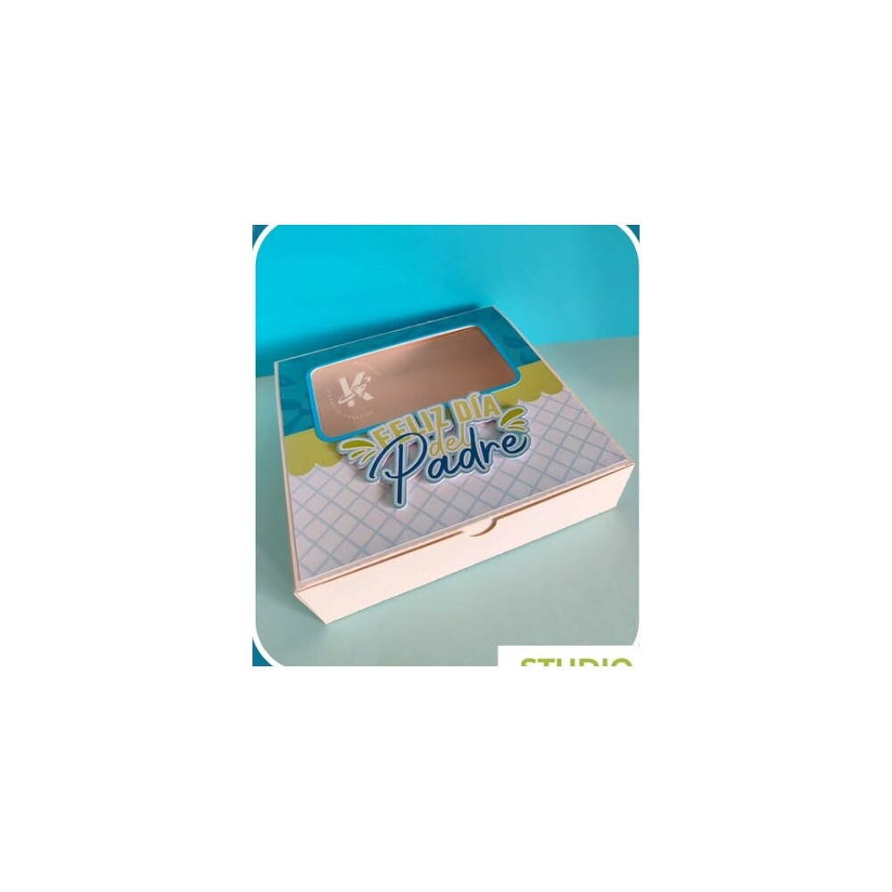 CAJA CUADRADA CON VISOR - KOSMOSCREATIVO