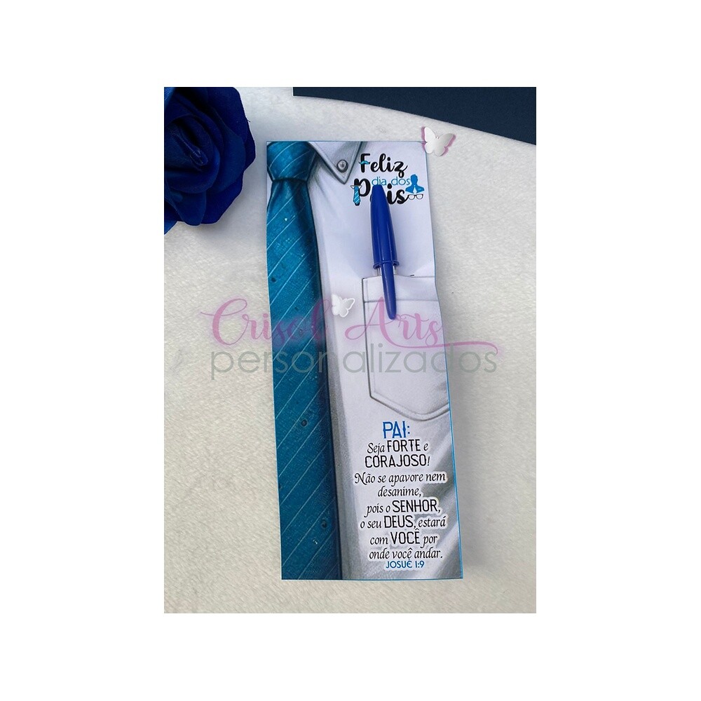 Card para caneta dia dos pais