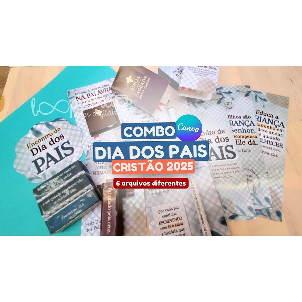 Combo Pais Cristãos 2025 - 6 arquivos