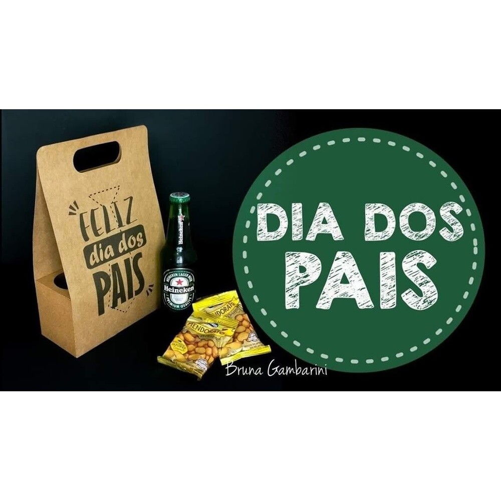 CAIXA SACOLA DIA DOS PAIS - PDF E STUDIO