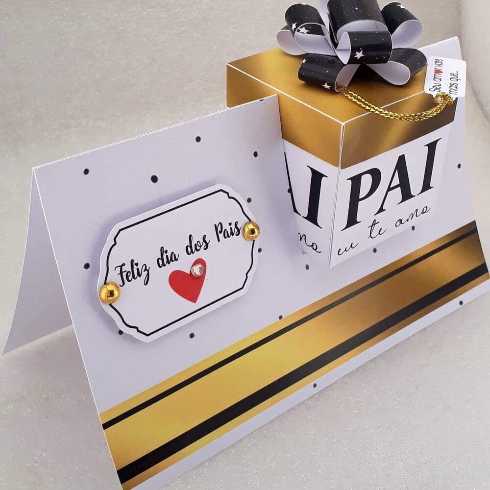 CardBox Ouro Branco - Dia dos Pais - Lateral