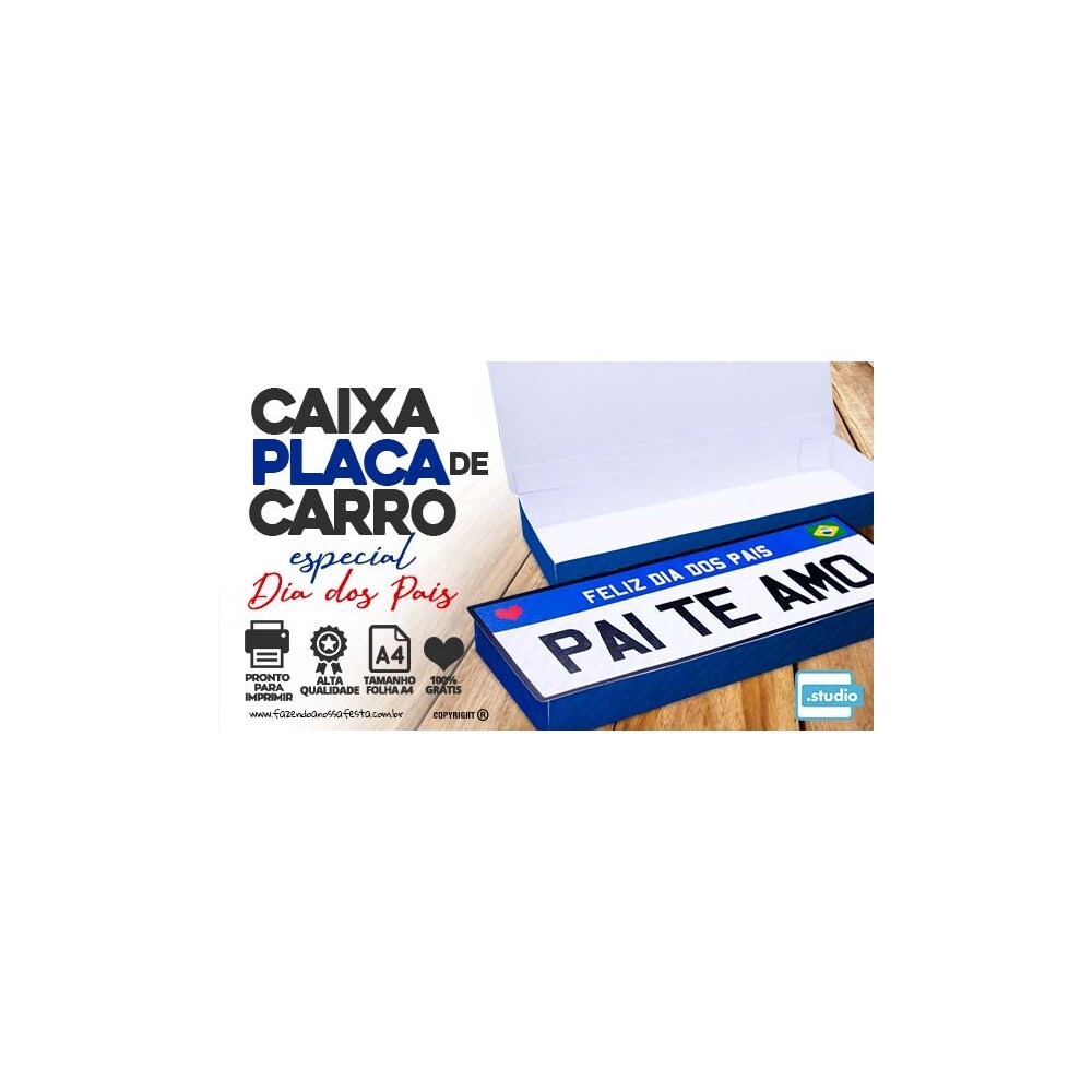 Placa de Carro PAI