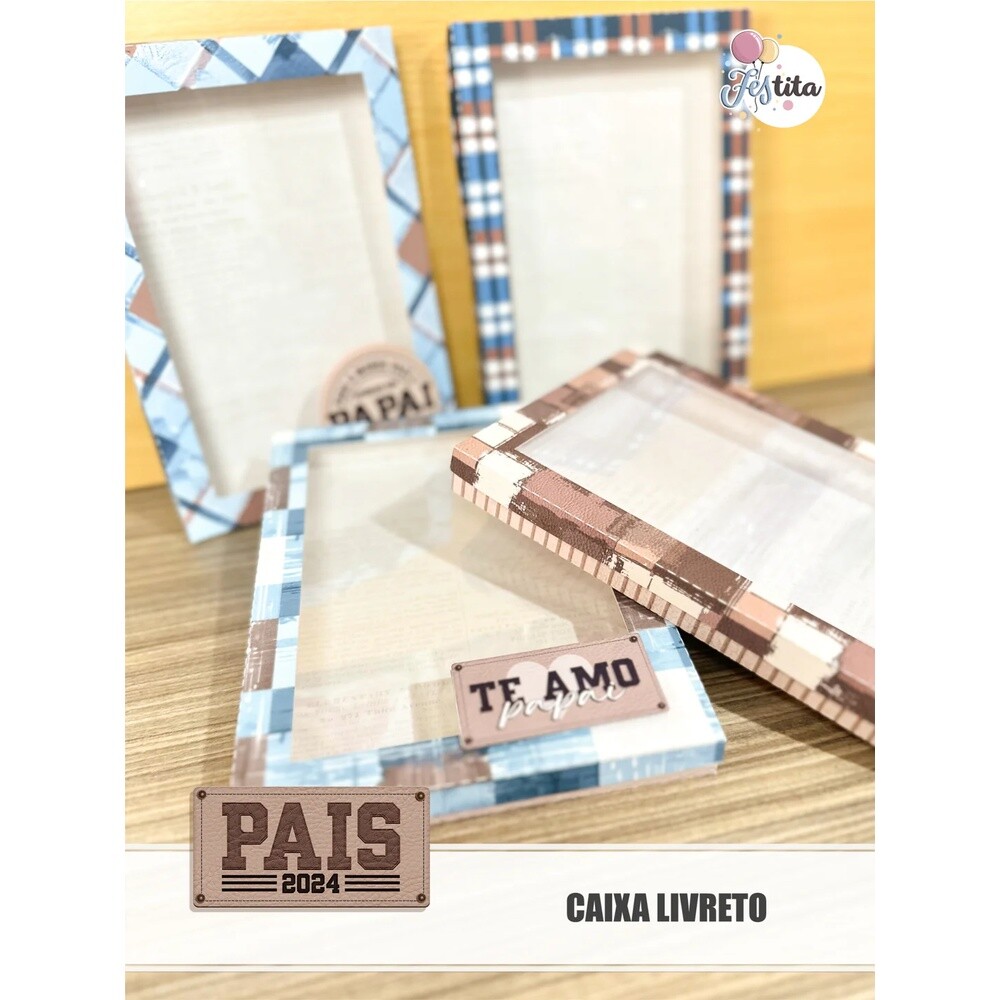 Pais 2024 - Caixa para Livreto Memórias