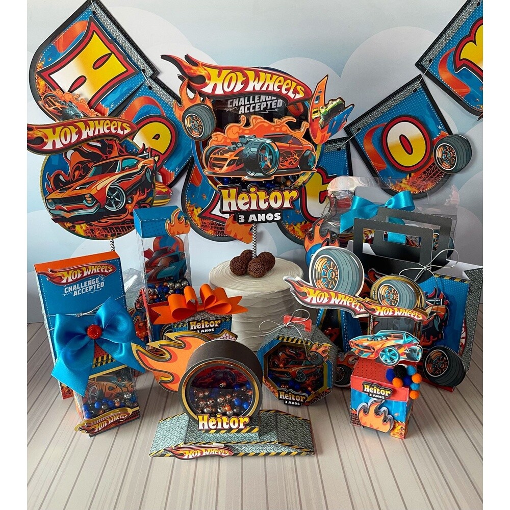 Arquivo de Corte 8 - Hot Wheels