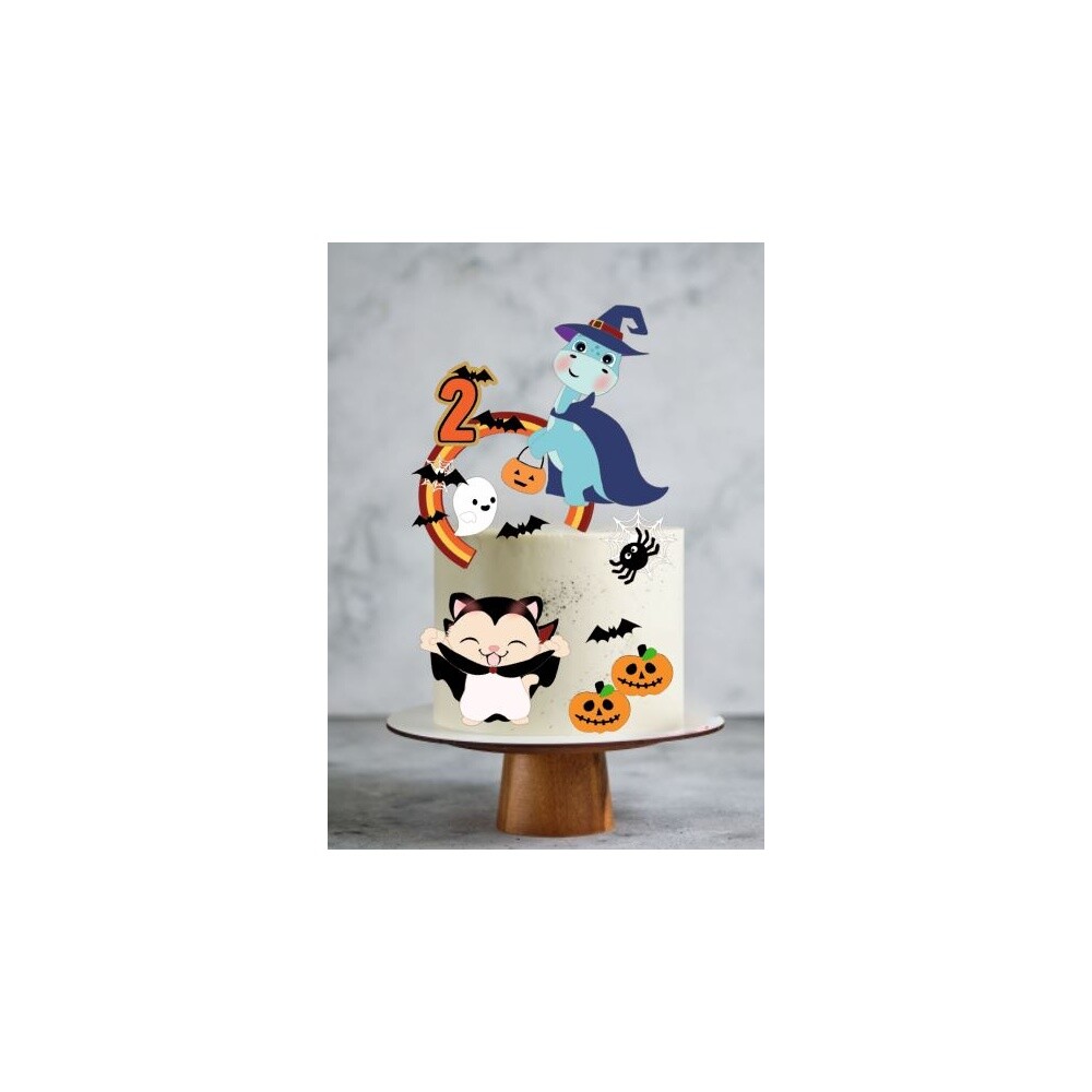 Arquivo de Corte Topo de Bolo Halloween 18