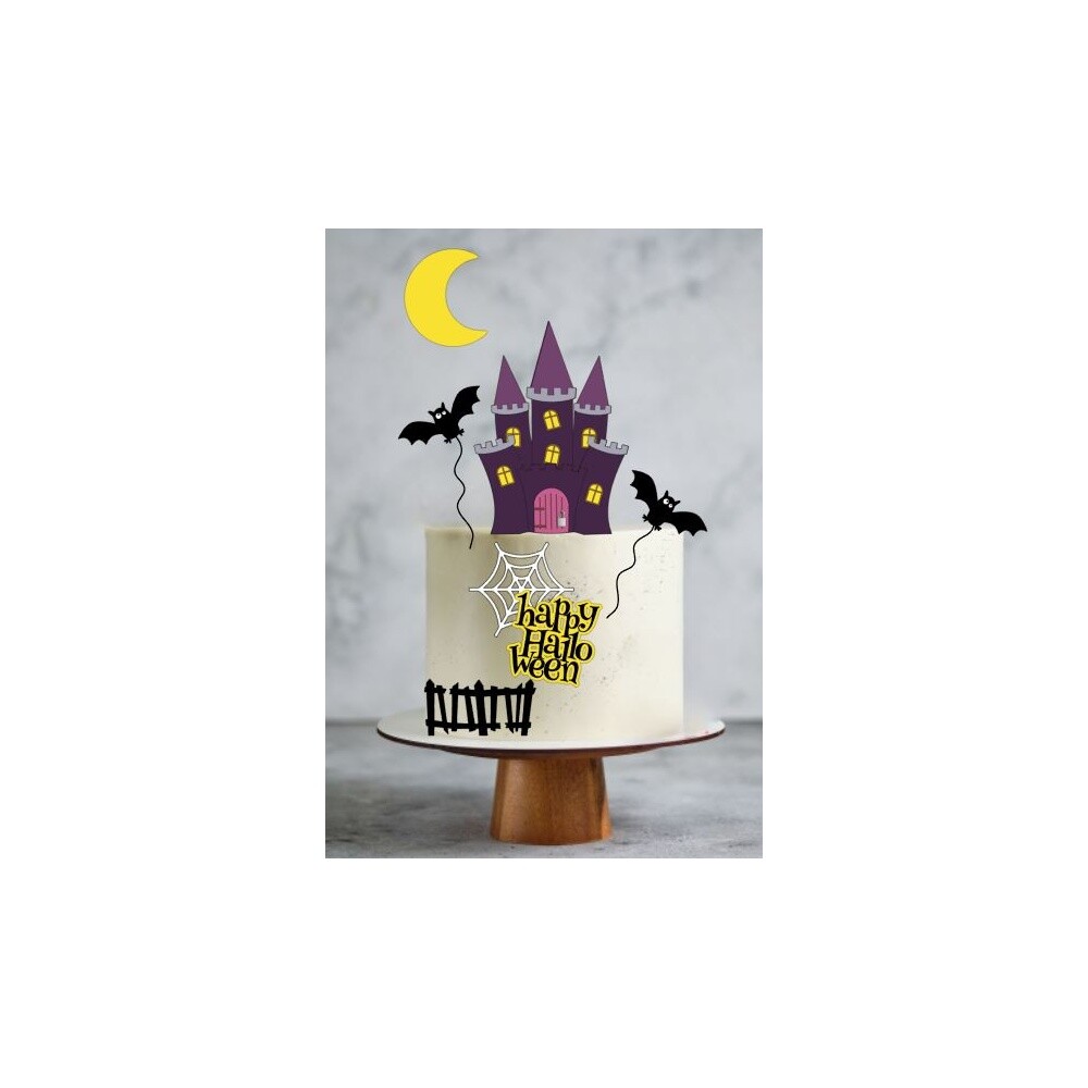 Arquivo de Corte Topo de Bolo Halloween 30