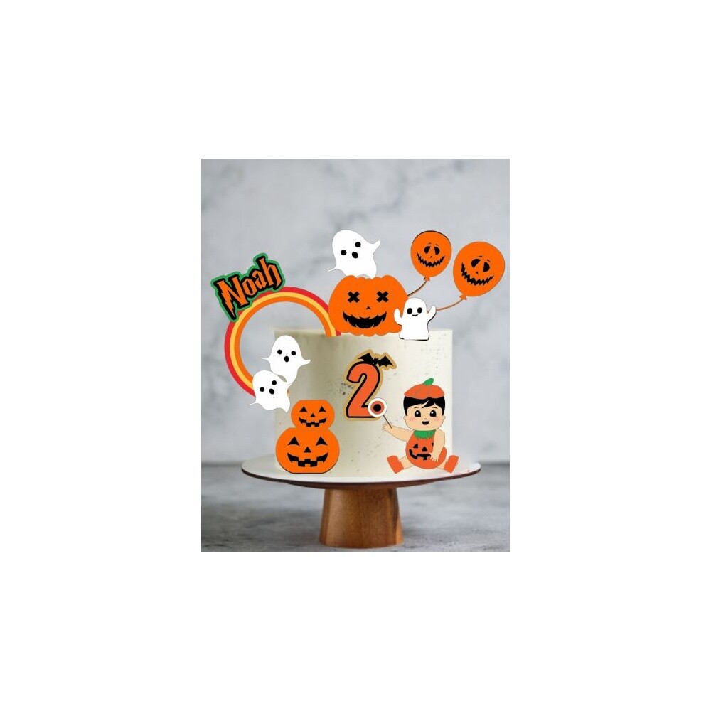 Arquivo de Corte Topo de Bolo Halloween 95