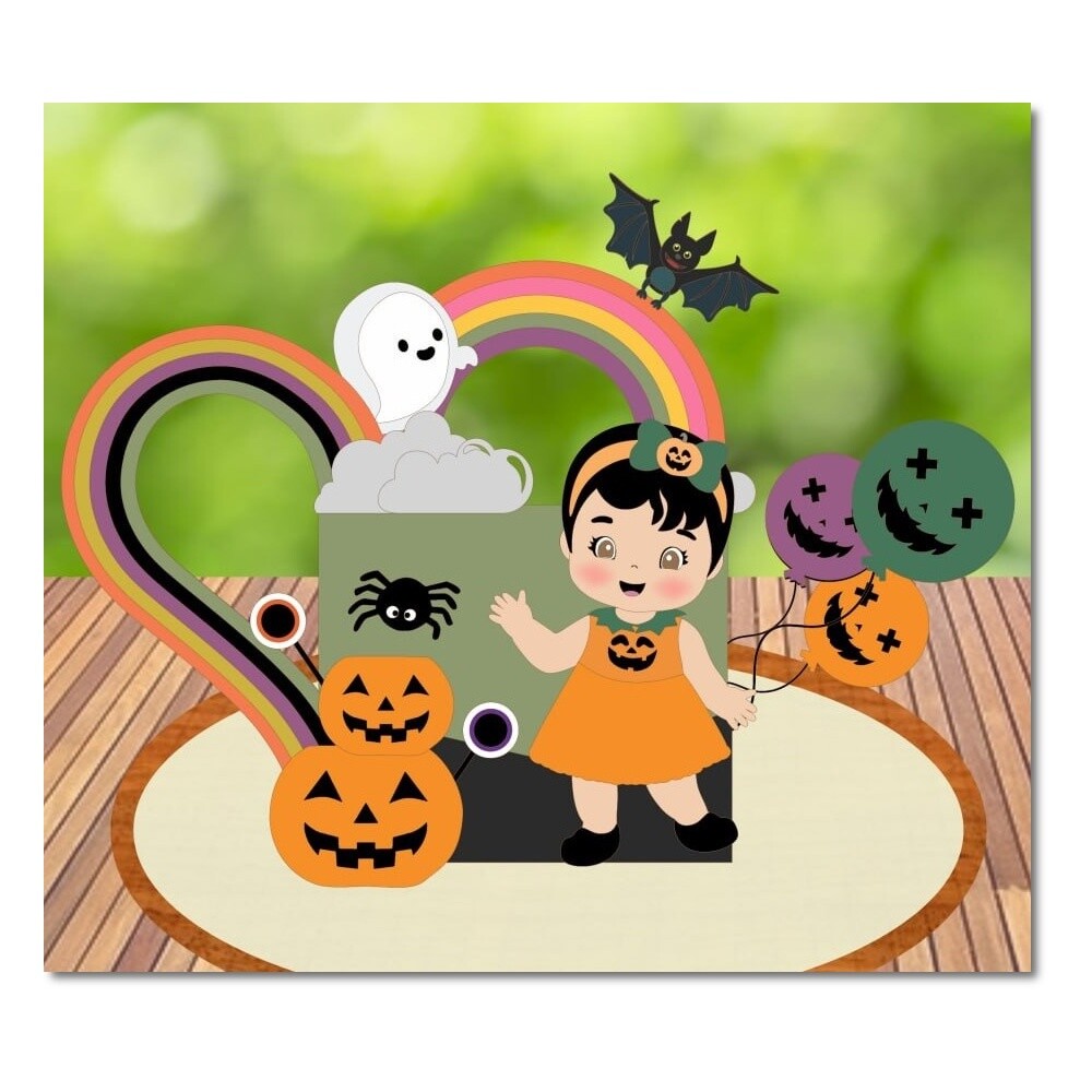 Topo de Bolo Halloween para imprimir 18