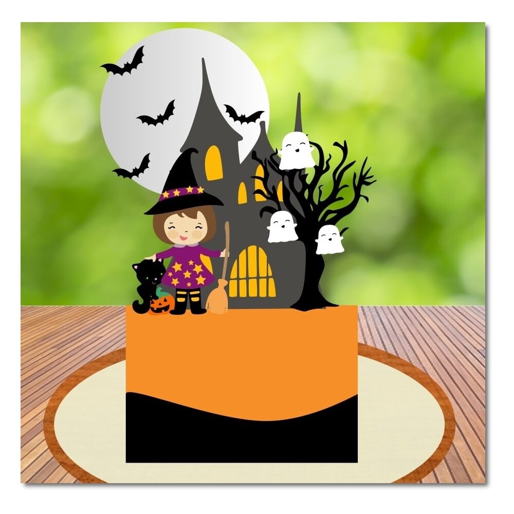 Topo de Bolo Halloween para imprimir 24