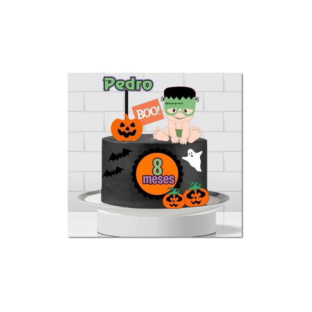 Topo de Bolo Halloween para imprimir 32