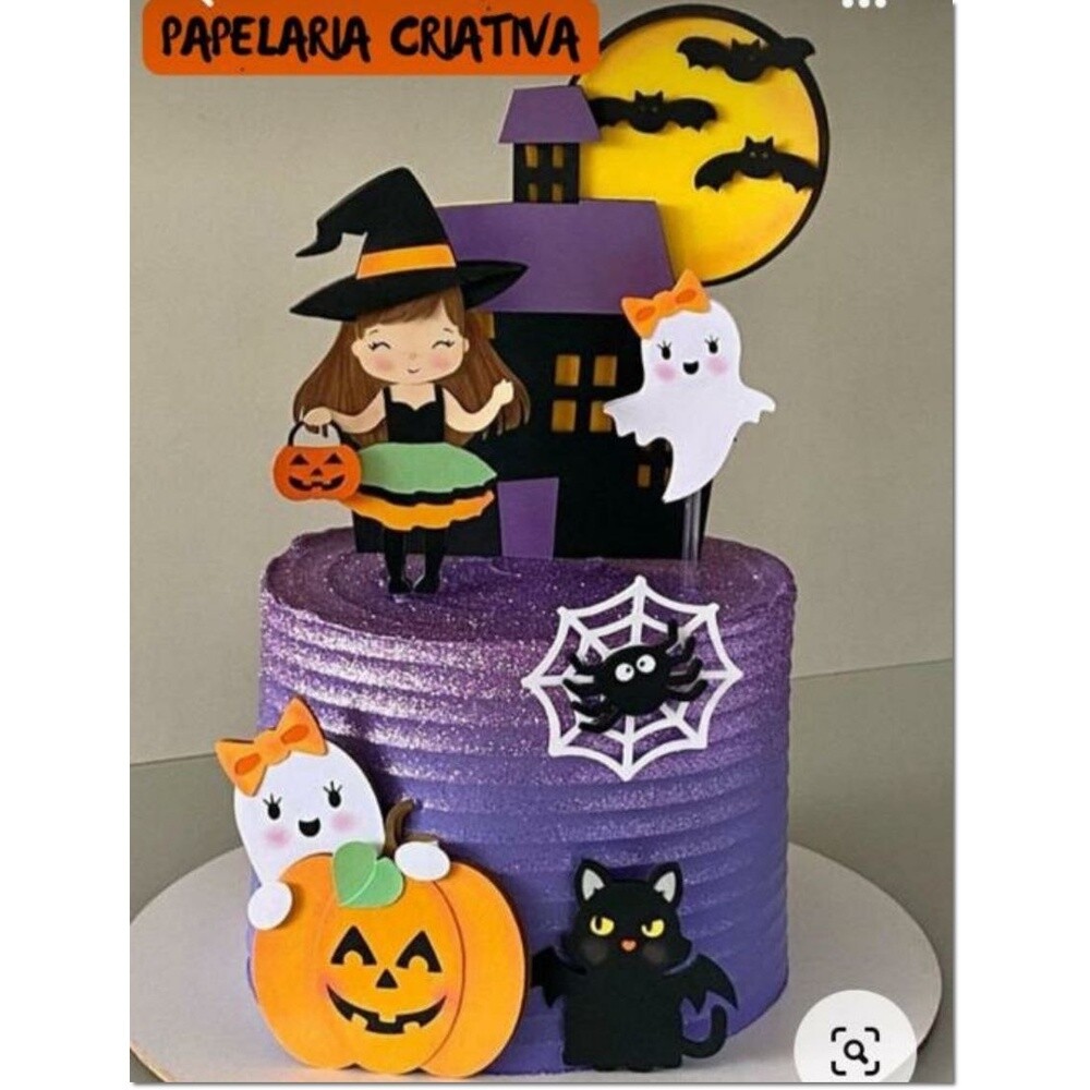 Topo de Bolo Halloween para imprimir 33