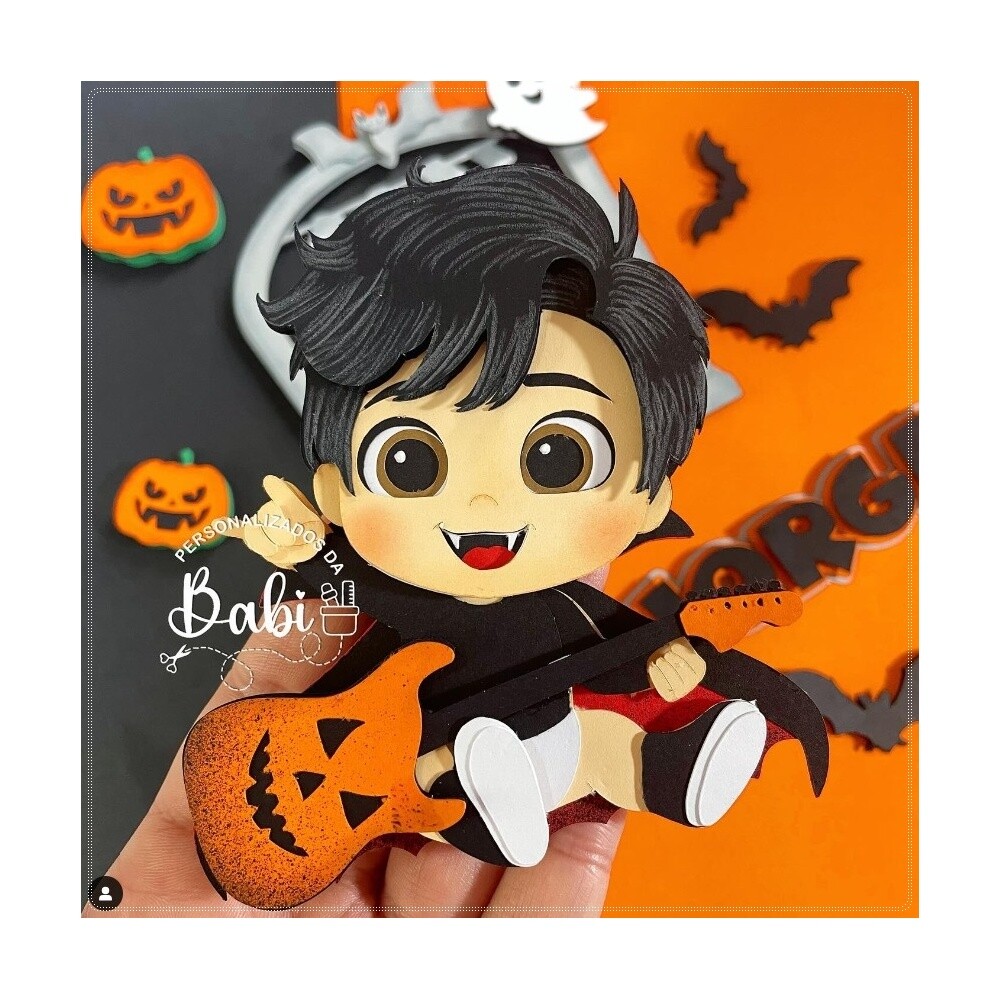 Topo de Bolo Halloween para imprimir 70