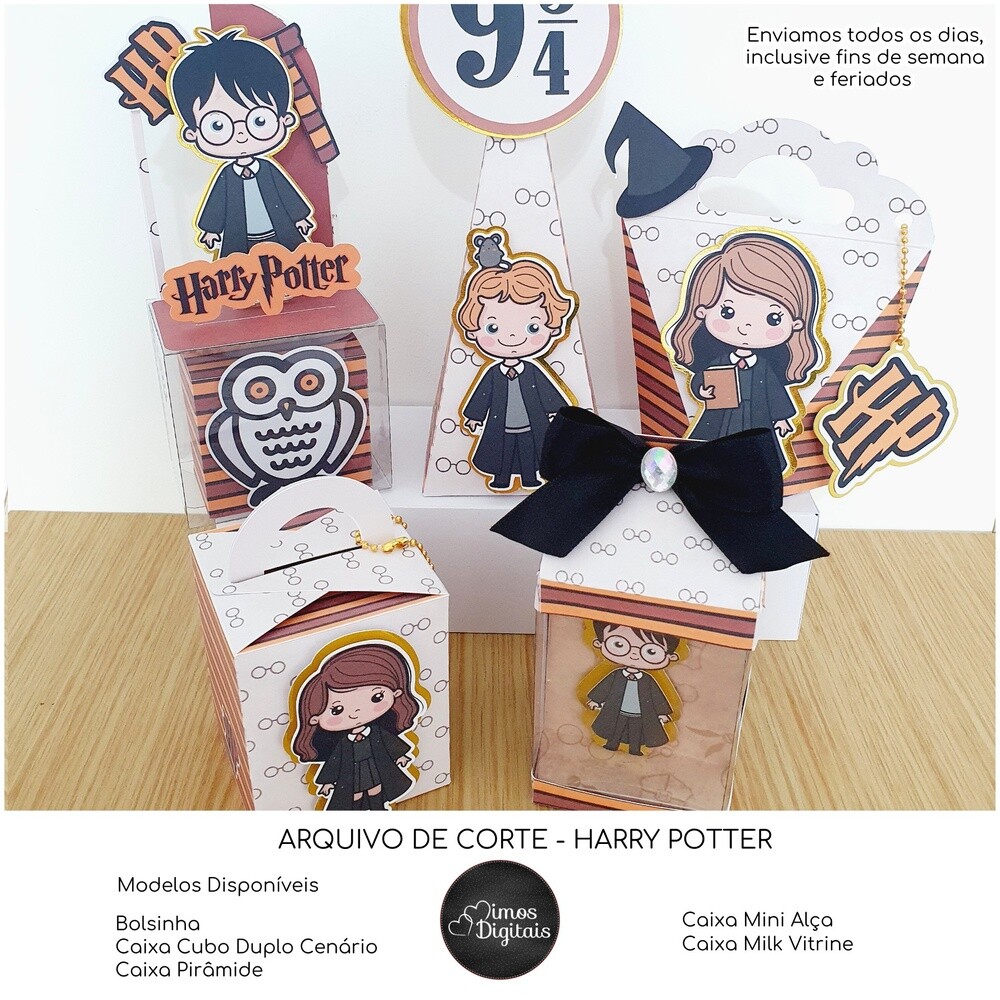 Arquivo de Corte Harry Potter 02 para imprimir