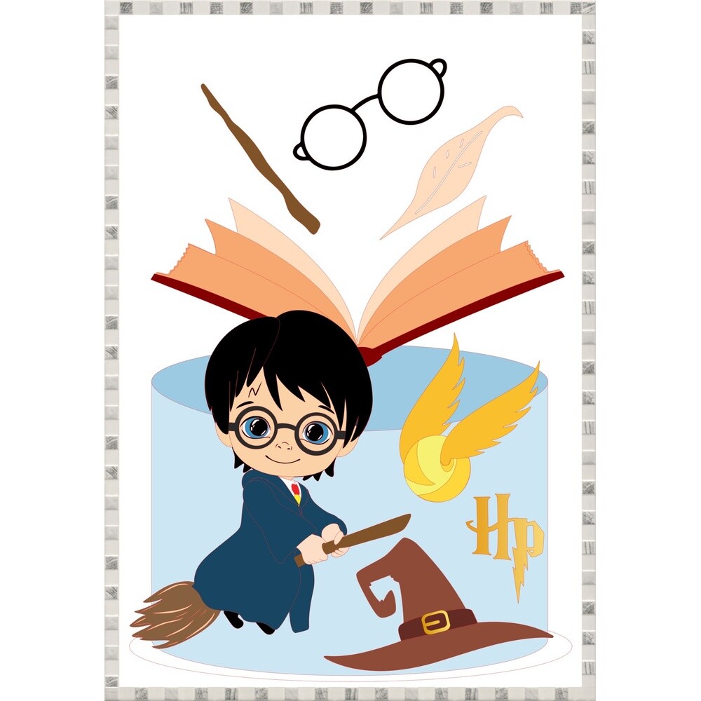 Topo de Bolo Harry Potter 12 para imprimir