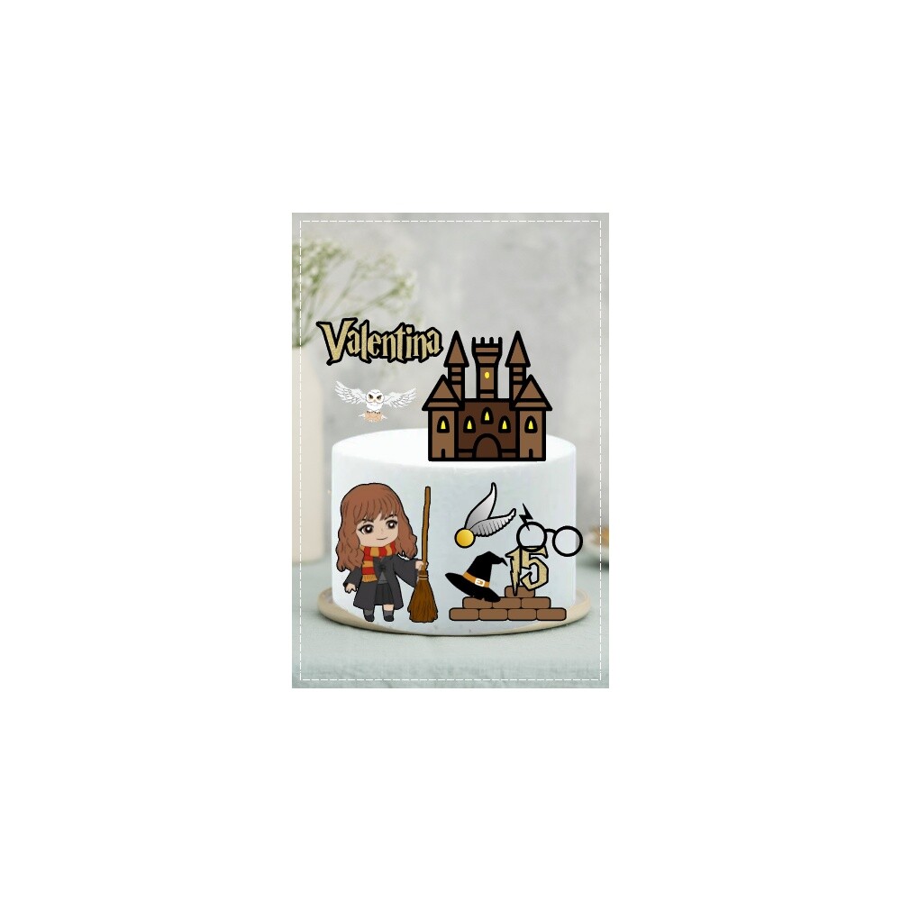 Topo de Bolo Harry Potter 16 para imprimir