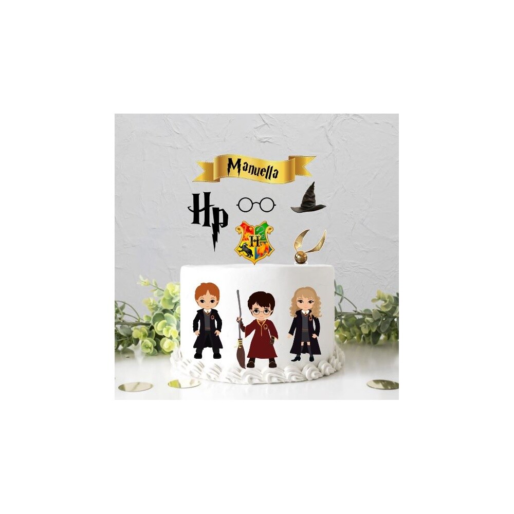 Topo de Bolo Harry Potter 34 para imprimir