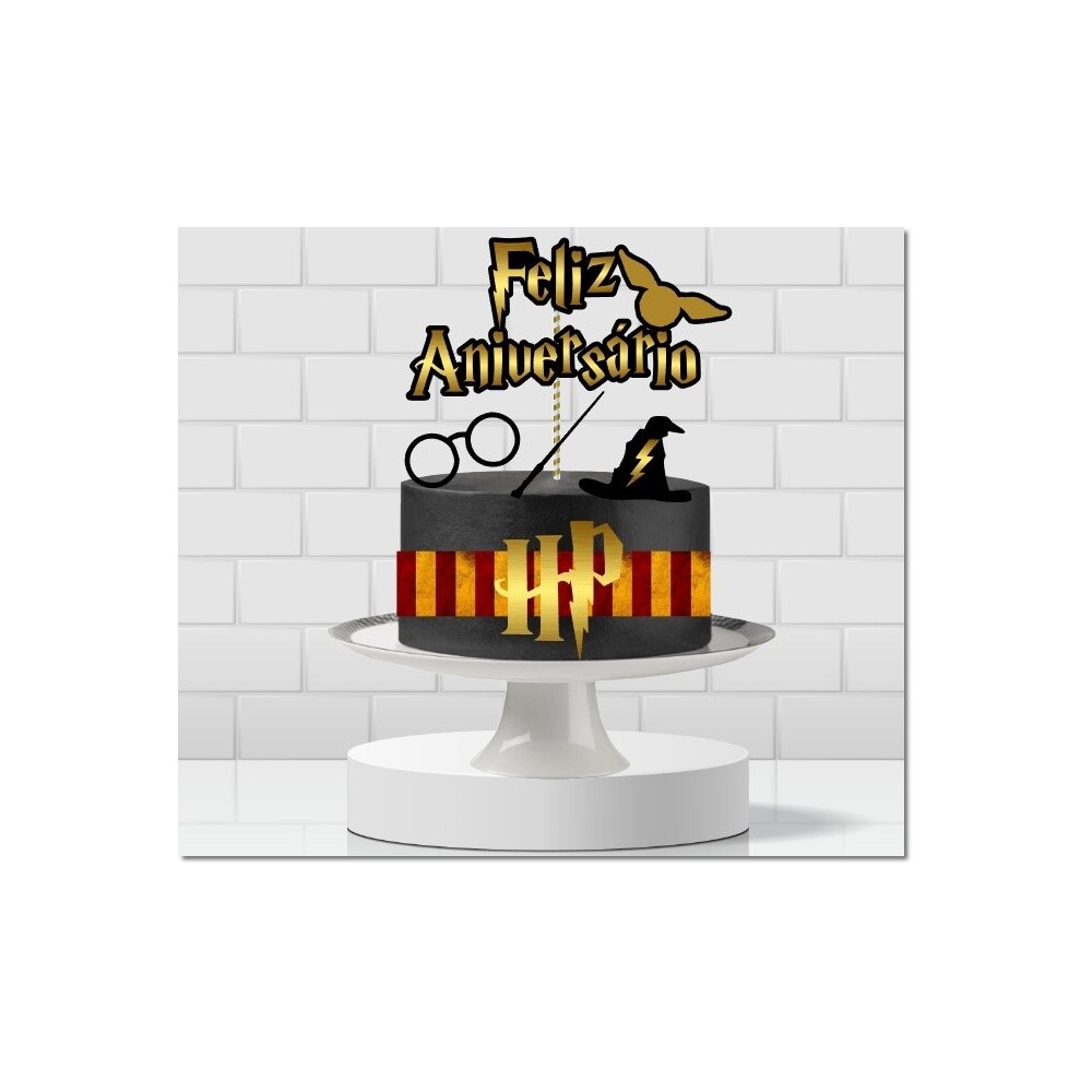 Topo de Bolo Harry Potter 40 para imprimir