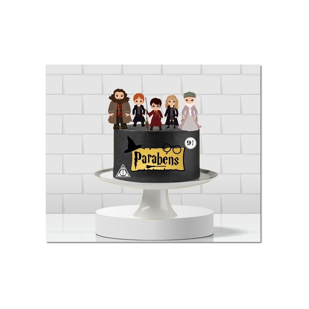 Topo de Bolo Harry Potter 41 para imprimir