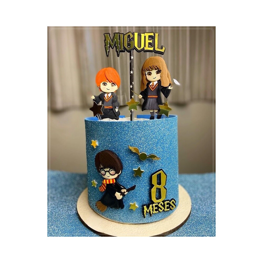 Topo de Bolo Harry Potter 48 para imprimir