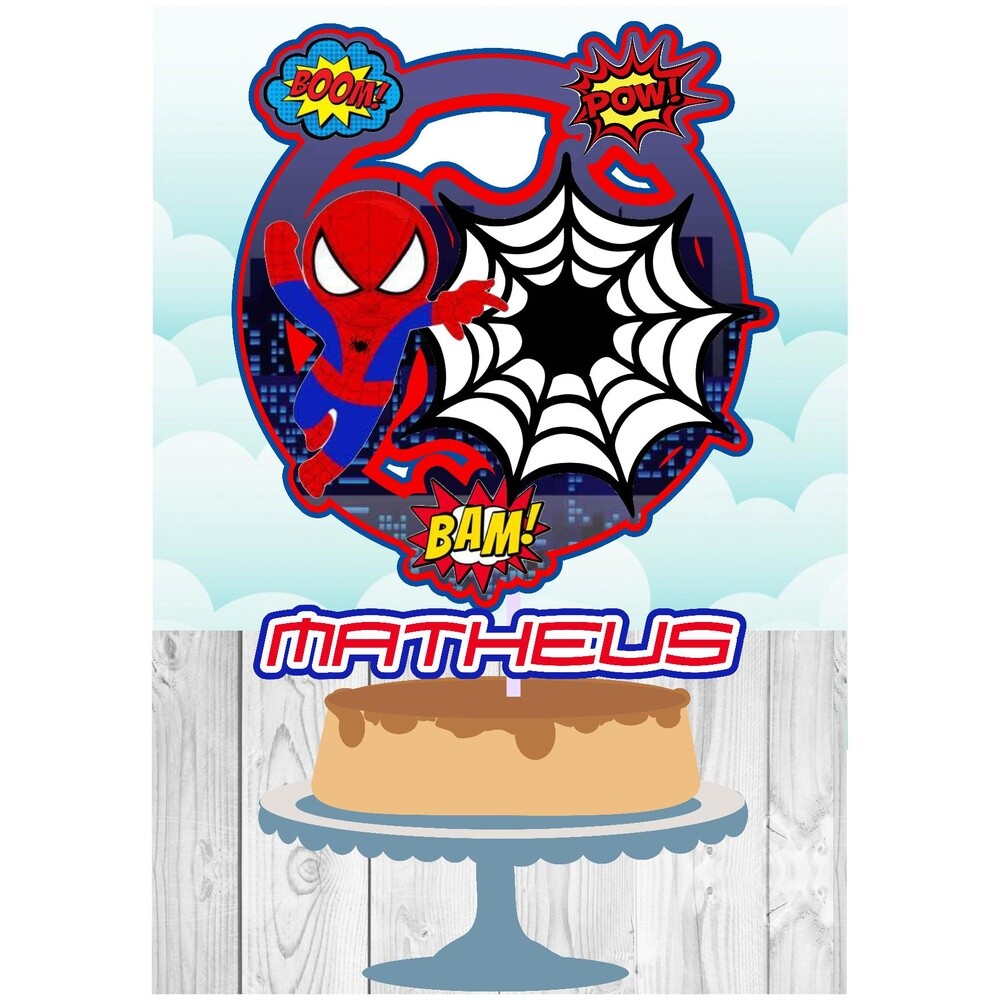 Arquivo de Corte Homem Aranha 45