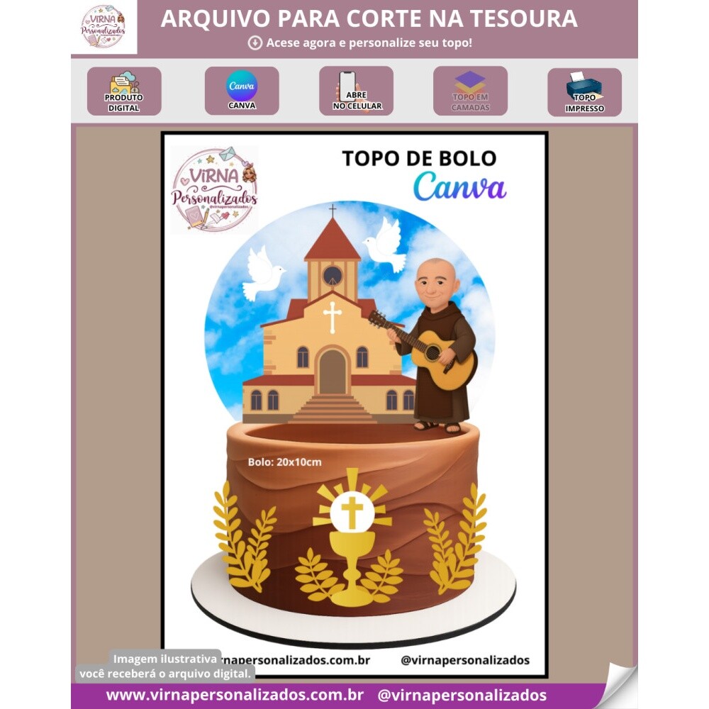 Aqruivo topo de Bolo #411 - FREI GILSON