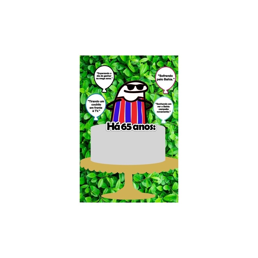 Topo de Bolo Flork 111