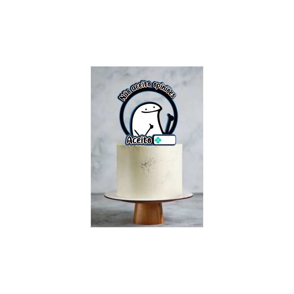Topo de Bolo Flork 113
