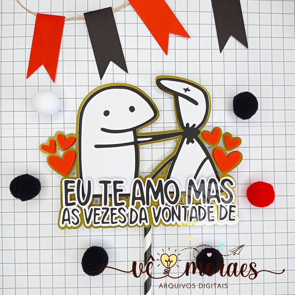 Topo de Bolo Flork 135