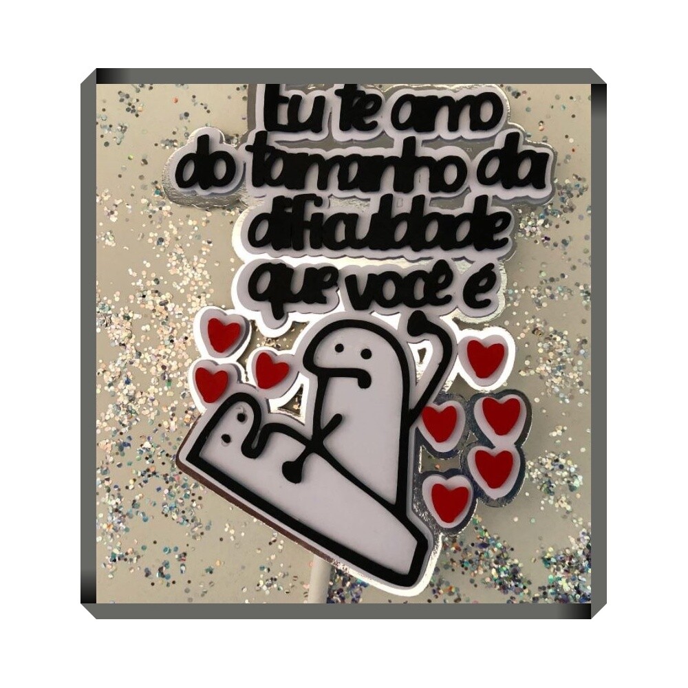 Topo de Bolo Flork 136