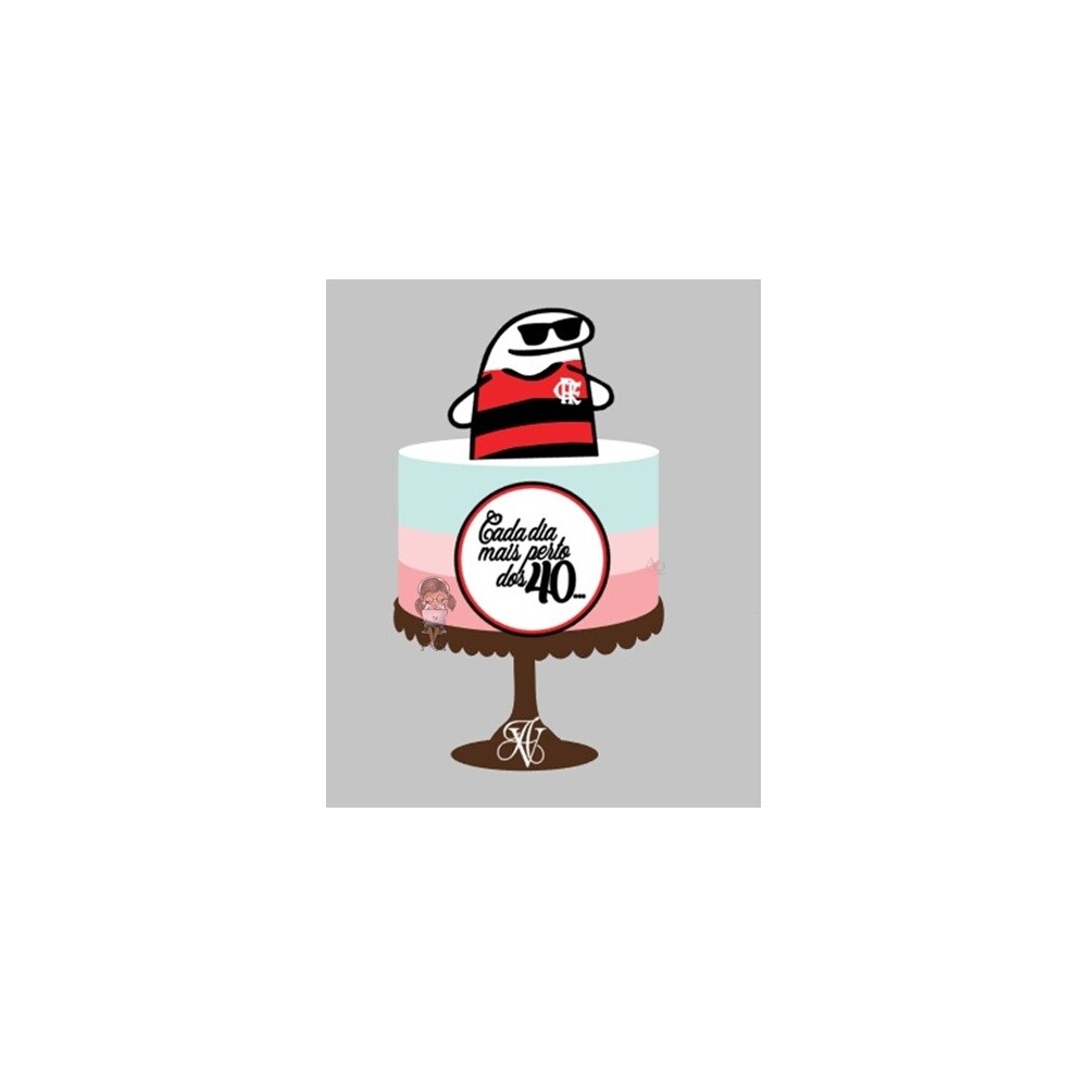 Topo de Bolo Flork 139