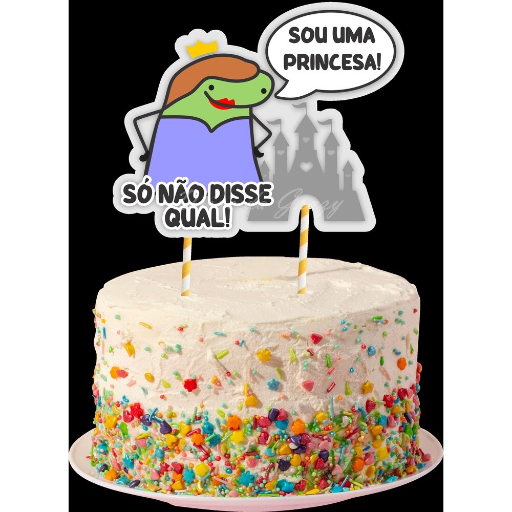 Topo de Bolo Flork 14