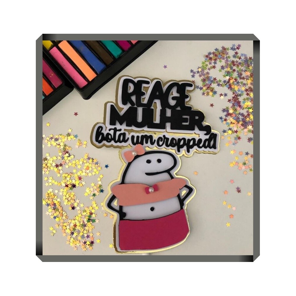 Topo de Bolo Flork 17