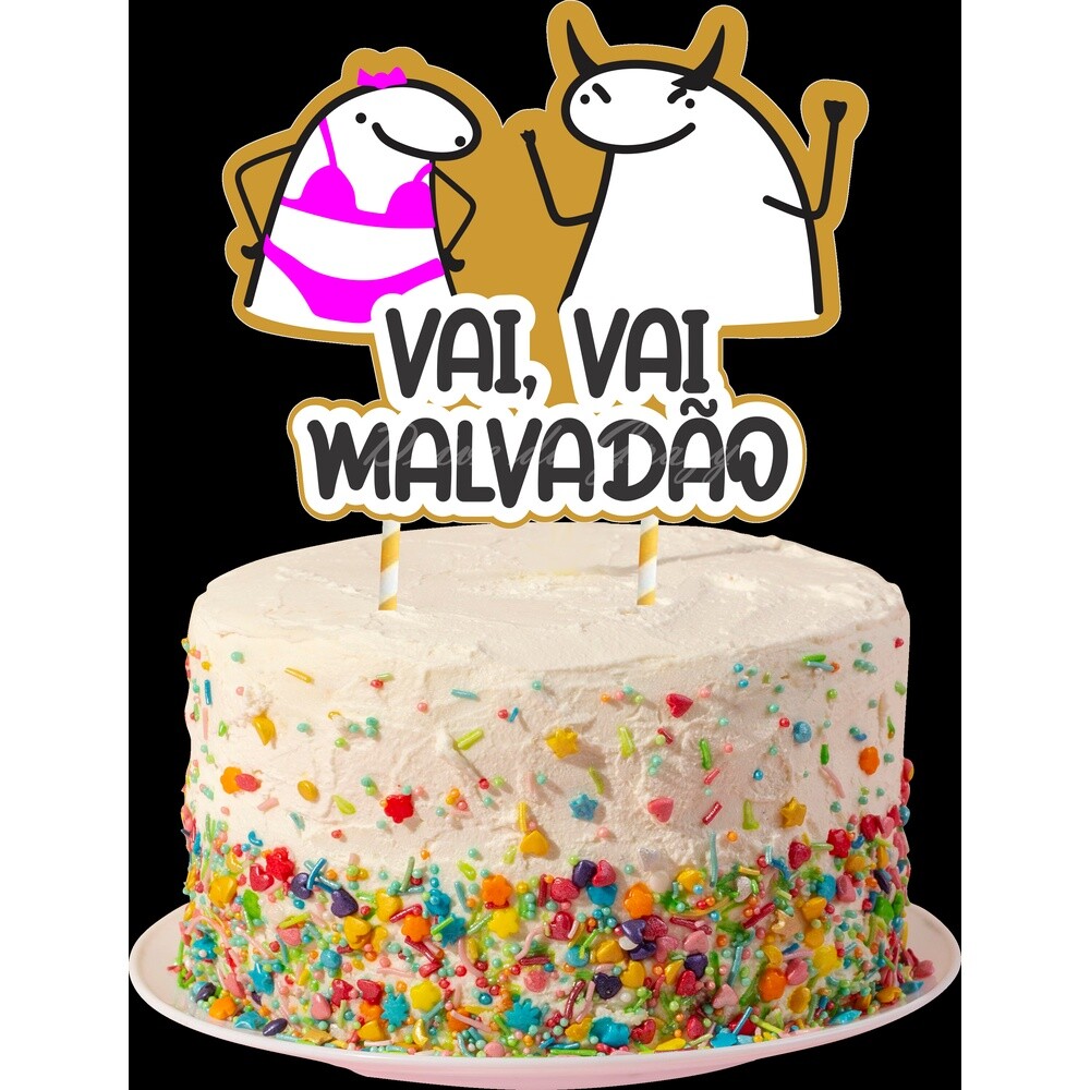Topo de Bolo Flork 35