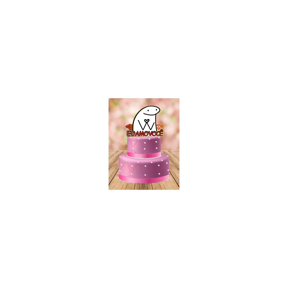 Topo de Bolo Flork 54