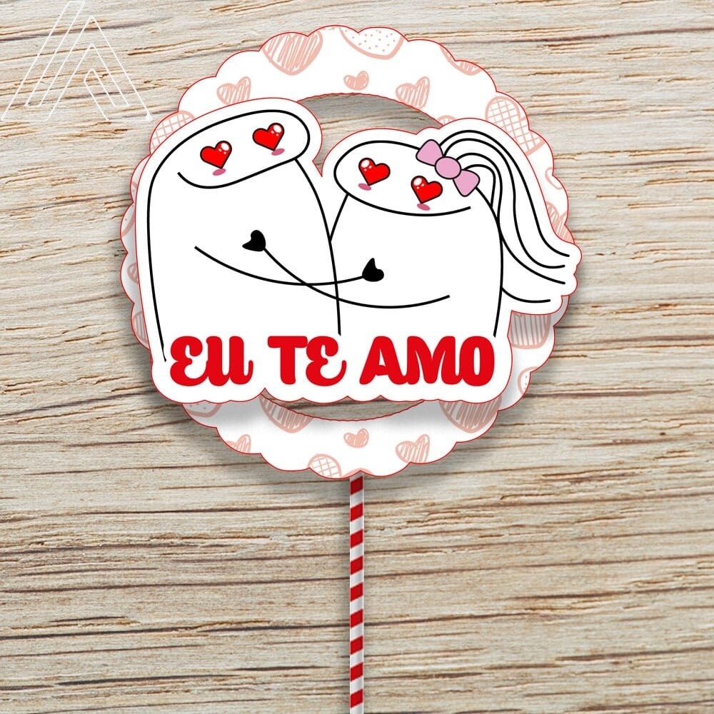 Topo de Bolo Flork 72