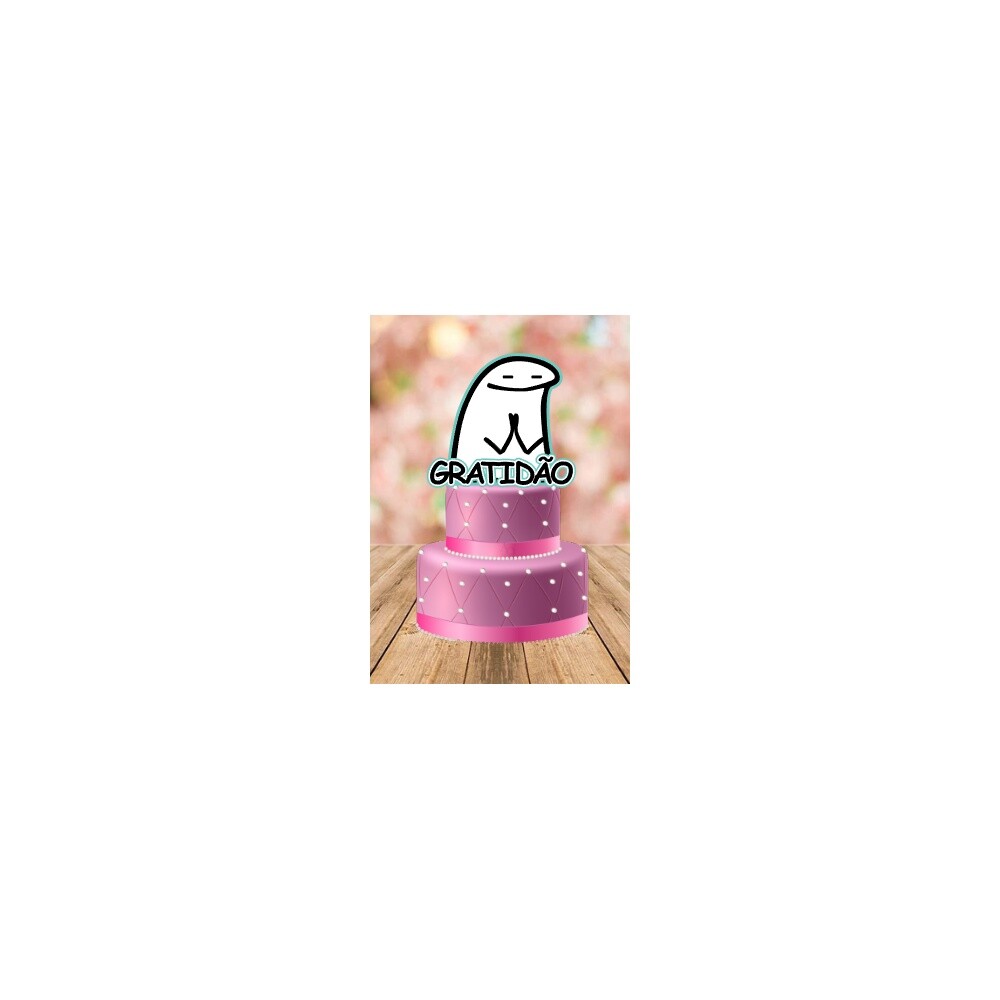 Topo de Bolo Flork 78