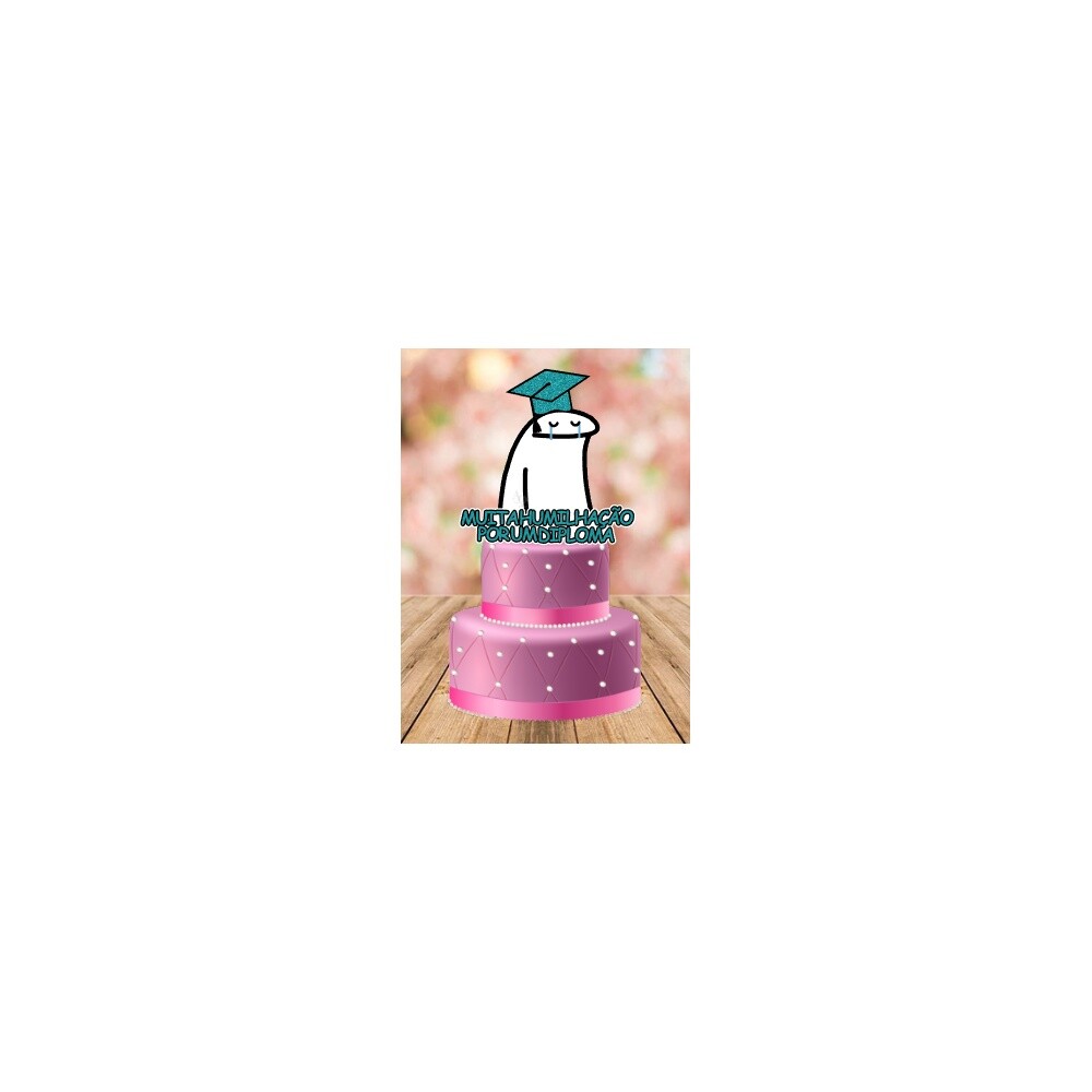Topo de Bolo Flork 79