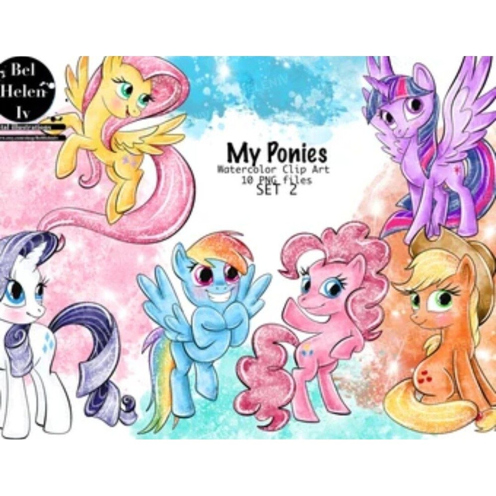 Kit Digital My Little Pony PNG  Little Pony Clipart  Twilight Spa