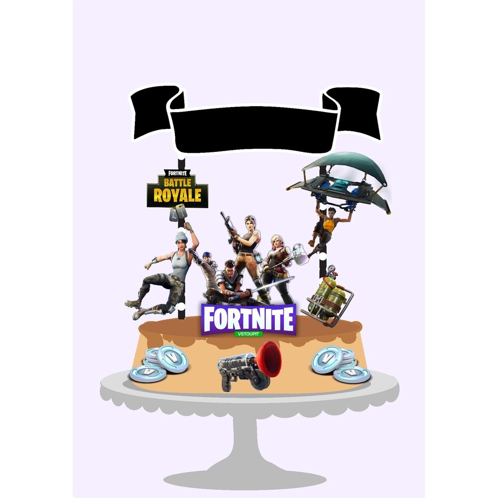 Topo de Bolo Fortnite 09