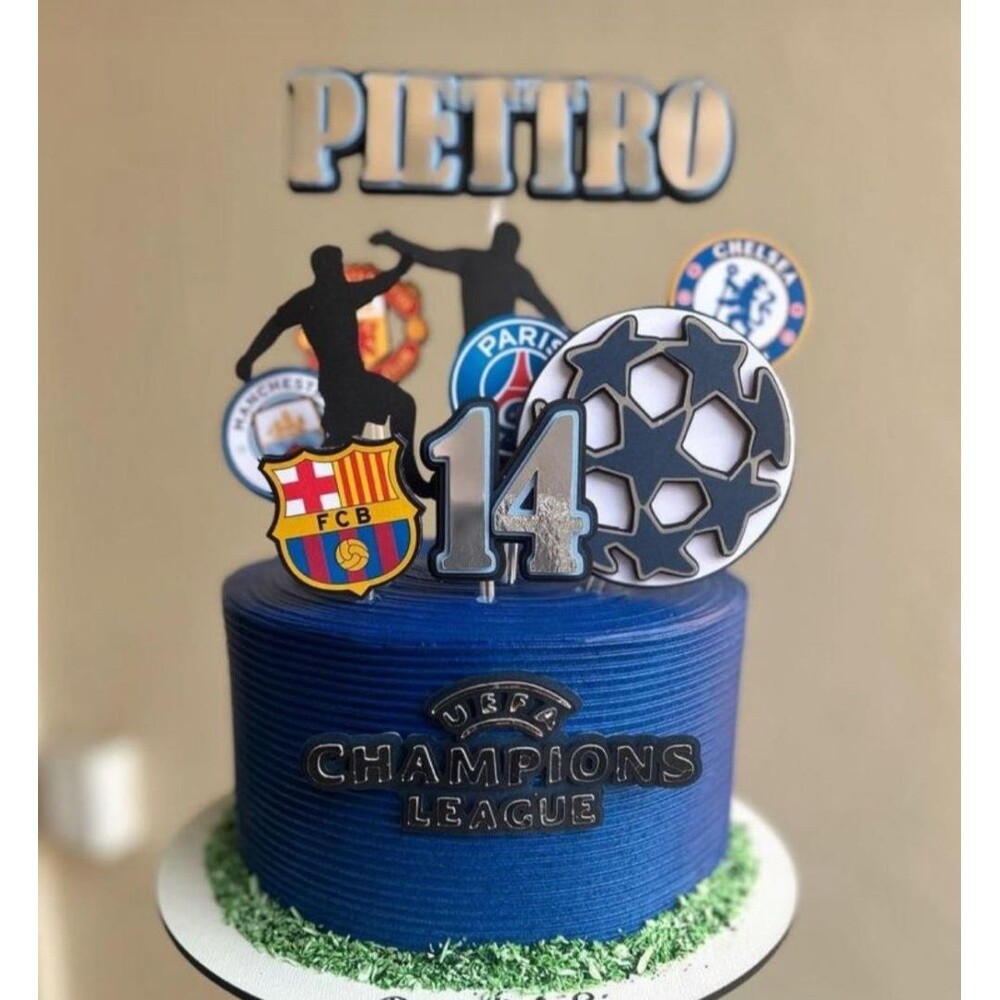 Arquivo de corte Topo de Bolo Champions League 2