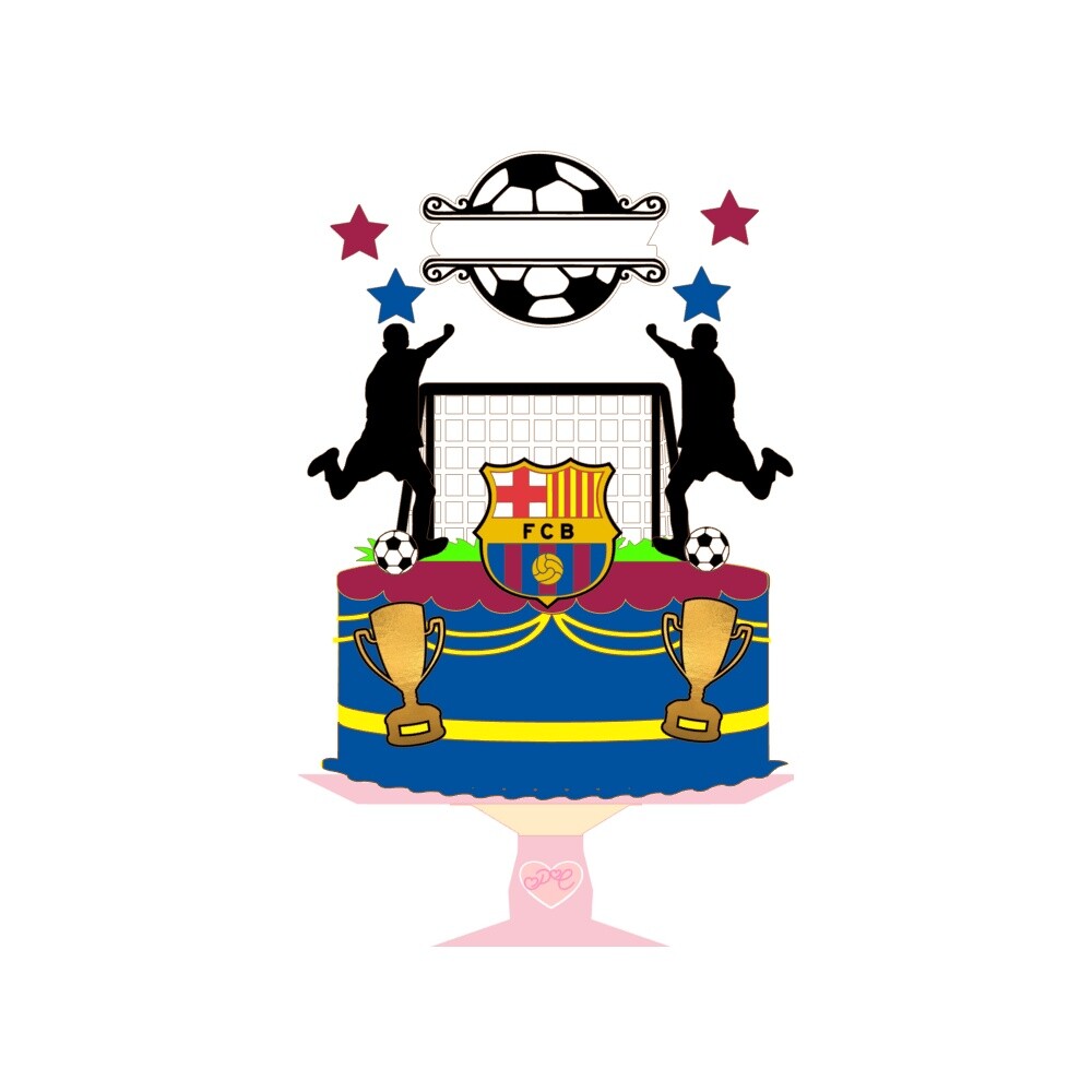 Topo de Bolo 01 - Barcelona a