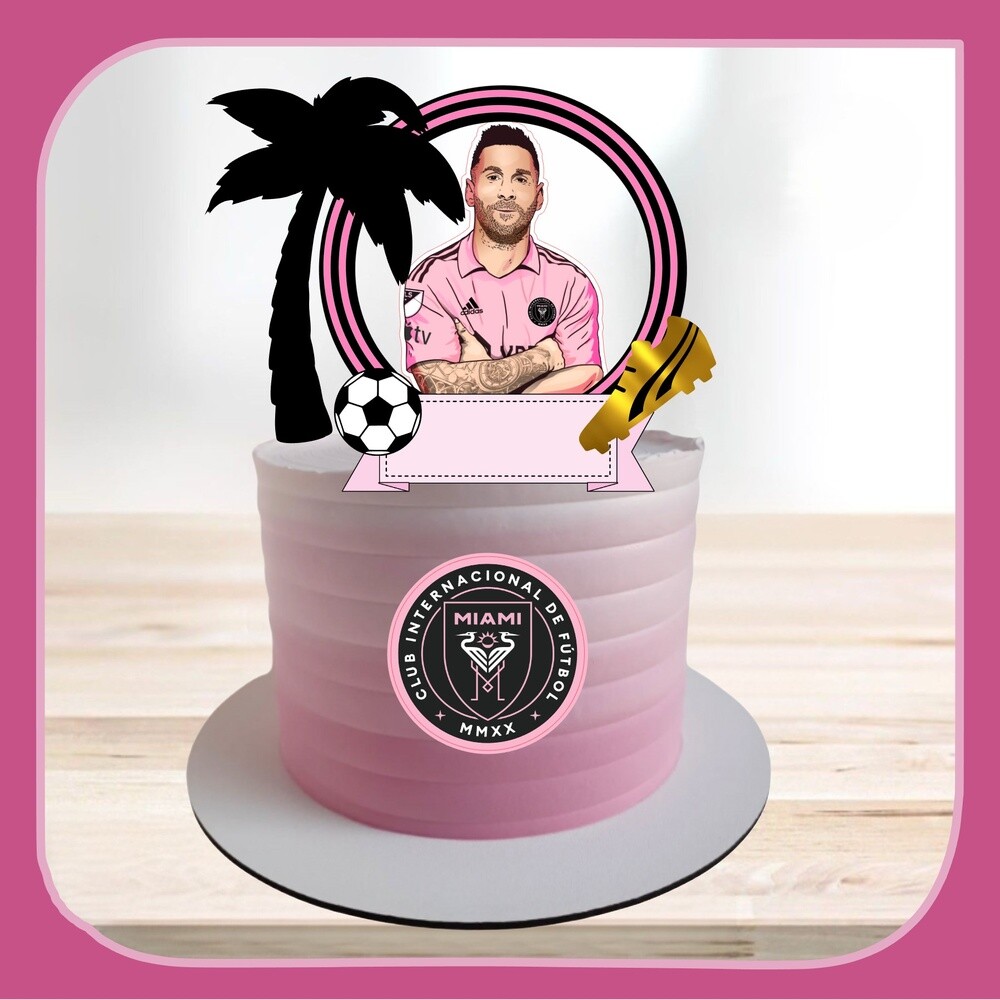 Topo de Bolo 01 - Inter de Miami a