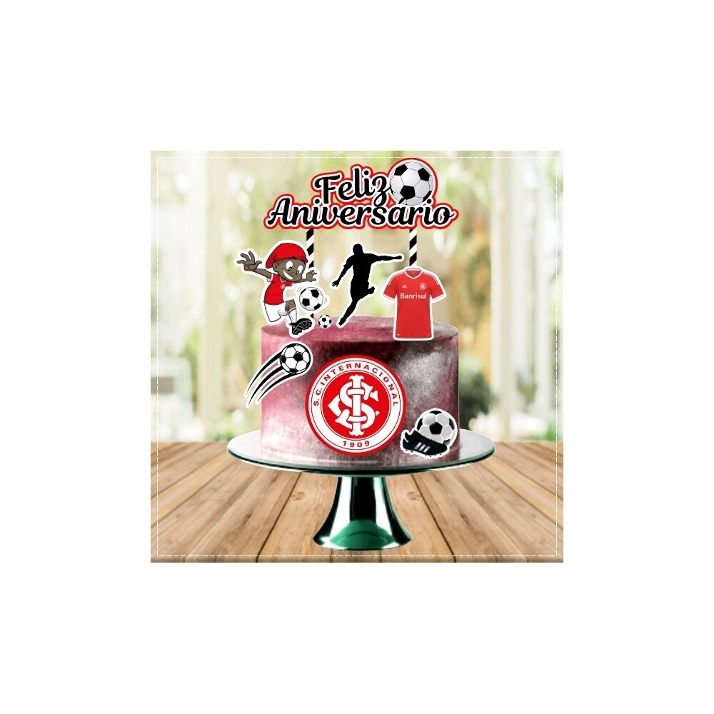 Topo de Bolo 02 - Internacional a