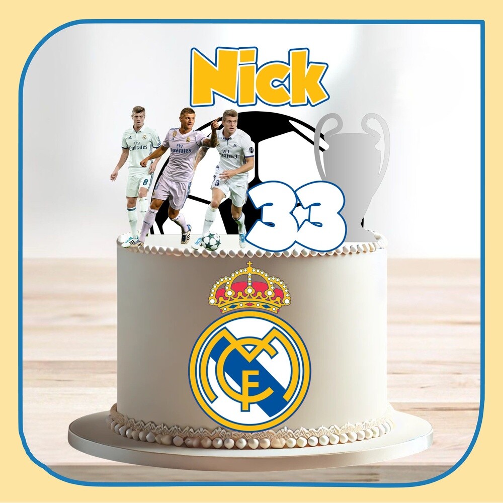 Topo de Bolo 03 - Real Madrid a