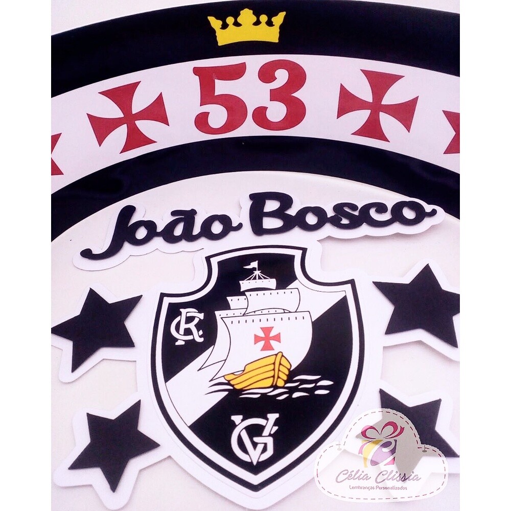 Topo de Bolo 04 - Vasco a