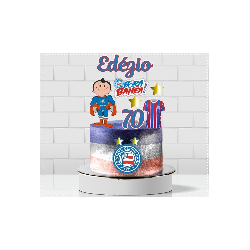 Topo de Bolo 10 - Bahia a