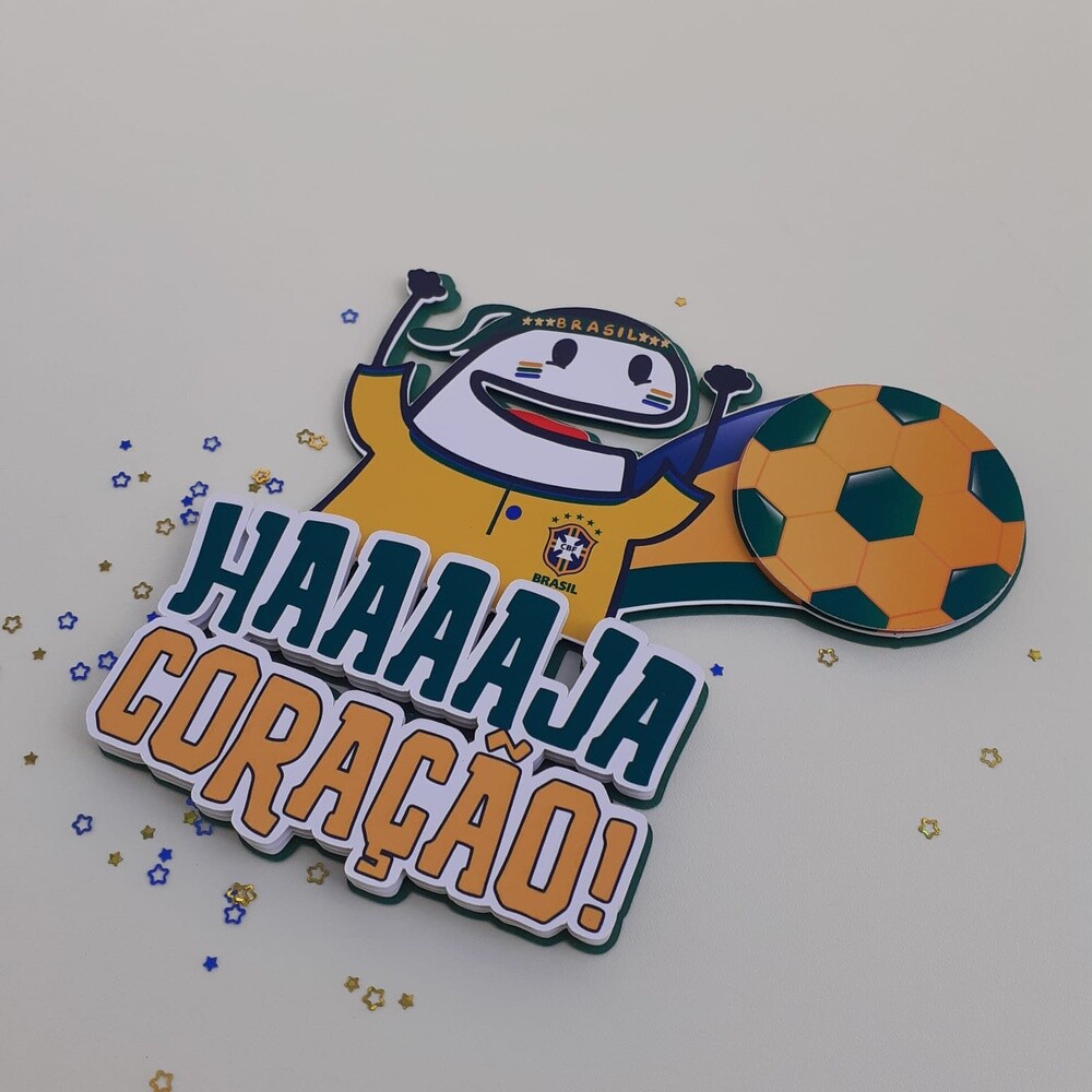 Topo de Bolo Copa do Mundo 40