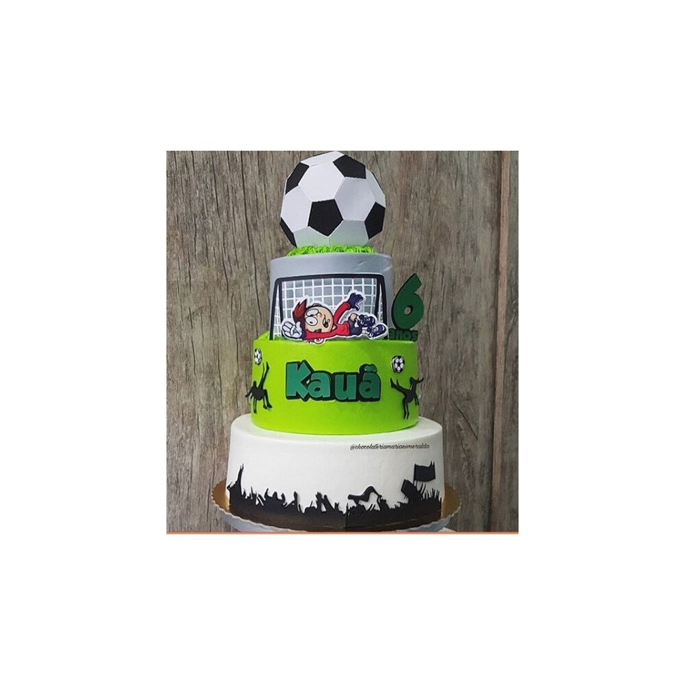 Topo de Bolo Futebol 41