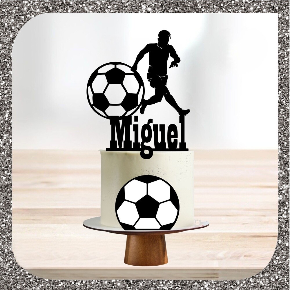 Topo de Bolo Futebol 61