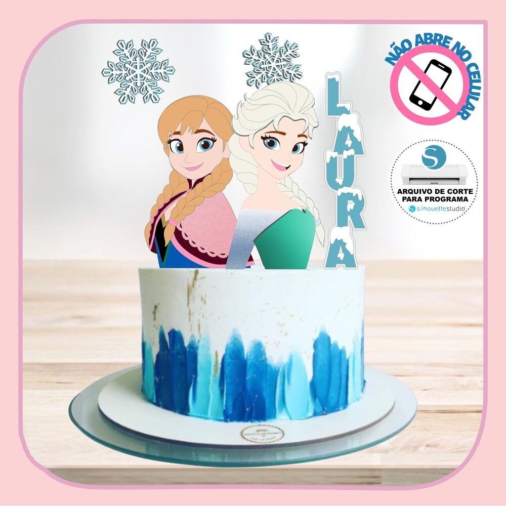 Arquivo de Corte Frozen 30